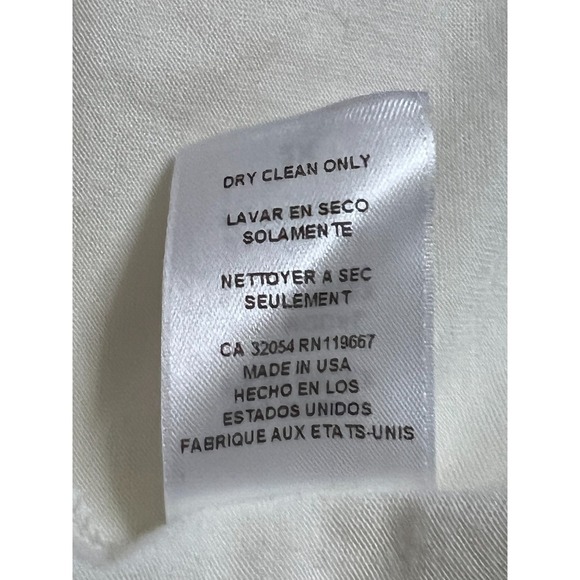 Rachel Pally Amber Top‎ Plus Size 2X Ivory Ruffle V-Neck NWT $167 Modal Blend - Picture 9 of 14